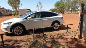 Tesla driver clocks almost 1000km in Australian outback in one day