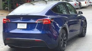 First Tesla Model Y spotted “in the wild” in America