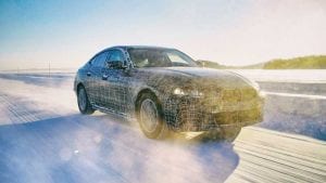 Sneak peak at BMW i4 electric car, with 600km range