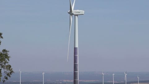 Acciona Trials Organic Solar Pv On Wind Turbines Reneweconomy