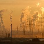 Air Pollution explosion emissions from Power Stations