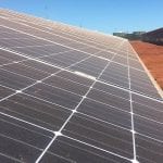 fossil free karatha solar farm panels