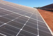 fossil free karatha solar farm panels