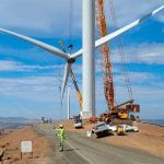 Construction of Pacific Hydro's Crowland's Wind Farm