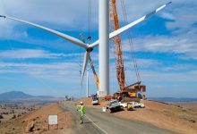 Construction of Pacific Hydro's Crowland's Wind Farm