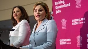 Queensland budget jackie trad palaszczuk cleanco - optimised