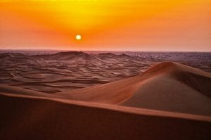 Solar panels all over the Sahara desert?