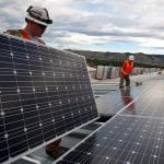 platform solar corporate installation roof top