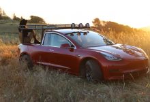 simone giertz tesla model 3 ute truckla