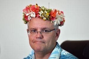 Morrison and Jones give Pacific Islands the middle finger on climate