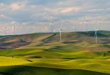 wind turbines alinta energy yandin wind farm - optimised