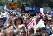 The Global Strike 4 Climate rally in Sydney