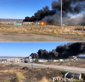 Brigalow solar farm caught up in Queensland bush fires