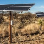 remote Desert Solar Panels - optimised