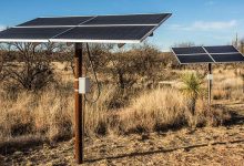 remote Desert Solar Panels - optimised