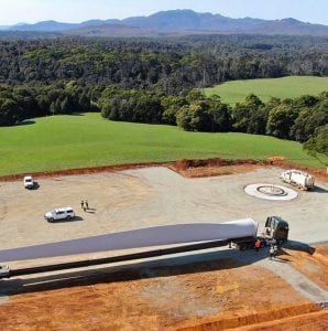 Granville Harbour wind farm nears first generation in Tasmania