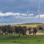 crookwell stage 3 wind Countryside landscape and wind farm - optimised