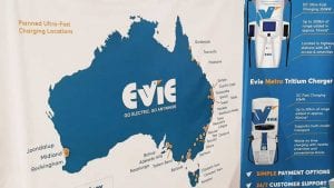 Evie Networks reveals locations for Australian ultra-fast EV charging network