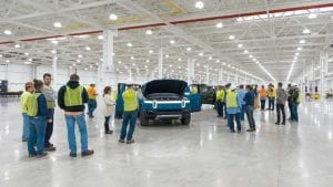 Rivian scales up factory to make 100,000 electric delivery vans for Amazon