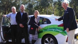 Wagga mayor plans electric road trip to counter skeptical councillors, Murdoch media