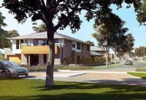 Solar and battery offered as “standard” in Victoria new-build housing project