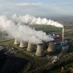 data Aerial of cooling Towers coal power station emissions options - optimised
