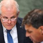 Scott Morrison Angus Taylor parliament question time - optmised