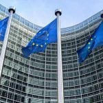 European Union Flags near European Commission - optimised