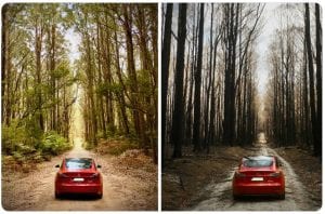 What’s worse for the weekend: Electric vehicles or bushfires?