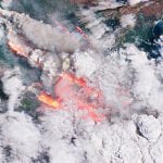 record warmest temperatures satillite australia bushfires smoke - optimised