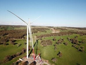 First turbines installed at 110MW Biala wind farm in NSW