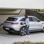 The all-electric EQC SUV