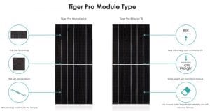 JinkoSolar unveils 580W Tiger Pro module