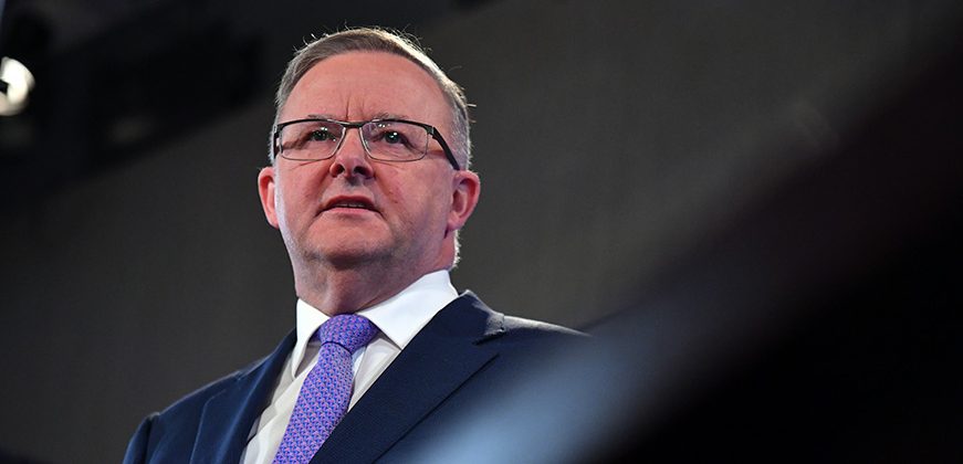 Anthony Albanese national press club June 2020 from AAP - optimised