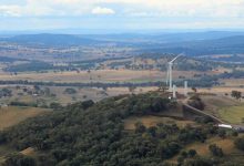 white rock wind farm