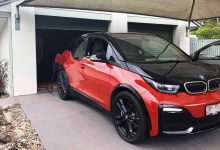 BMW i3 charging at home. Courtesy Chris Cathcart