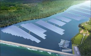 One of world’s biggest inland floating solar systems begins construction in Singapore