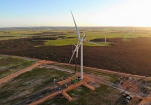 Final turbine erected at second biggest wind farm in WA grid