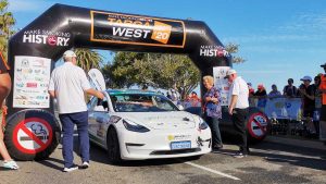 Tesla Model 3 takes out Targa West rally, beating fossil fuel rivals by huge margin