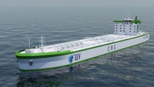 Aussie compressed ‘zero carbon’ hydrogen transport ship unveiled