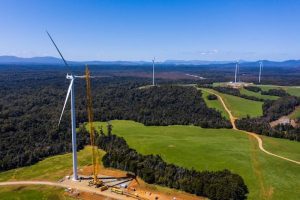 Final turbine completed at Tasmania’s Granville Harbour wind farm