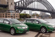 byd taxis in sydney harbour