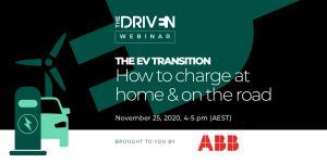 Webinar: The EV transition – How to charge your EV at home & on the road