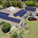 Cathcart’s BMW i3 and rooftop solar system. Courtesy Chris Cathcart