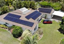 Cathcart’s BMW i3 and rooftop solar system. Courtesy Chris Cathcart