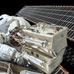 nasa space satellite solar panel gallium arsenide - optimised