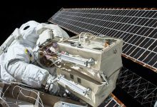 nasa space satellite solar panel gallium arsenide - optimised