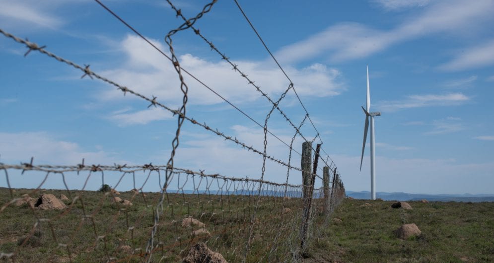 Windlab's Amakhala Emoyeni wind farm in South Africa (Credit: Windlab)