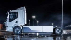 Scott Morrison test drives an electric truck, but can’t find EV policy button