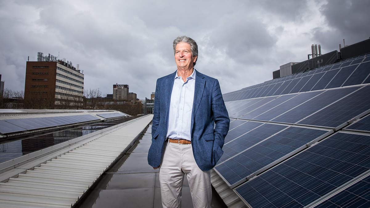 UNSW professor Martin Green (Credit: Anna kucera/UNSW)